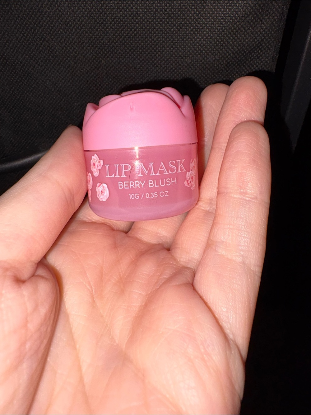 Berry Blush Lip Mask - Hydrating Pink Lip Treatment